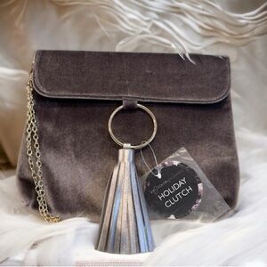 48 hour Sale Arcadia Adorable Velvety Soft “Holiday Clutch”NWT